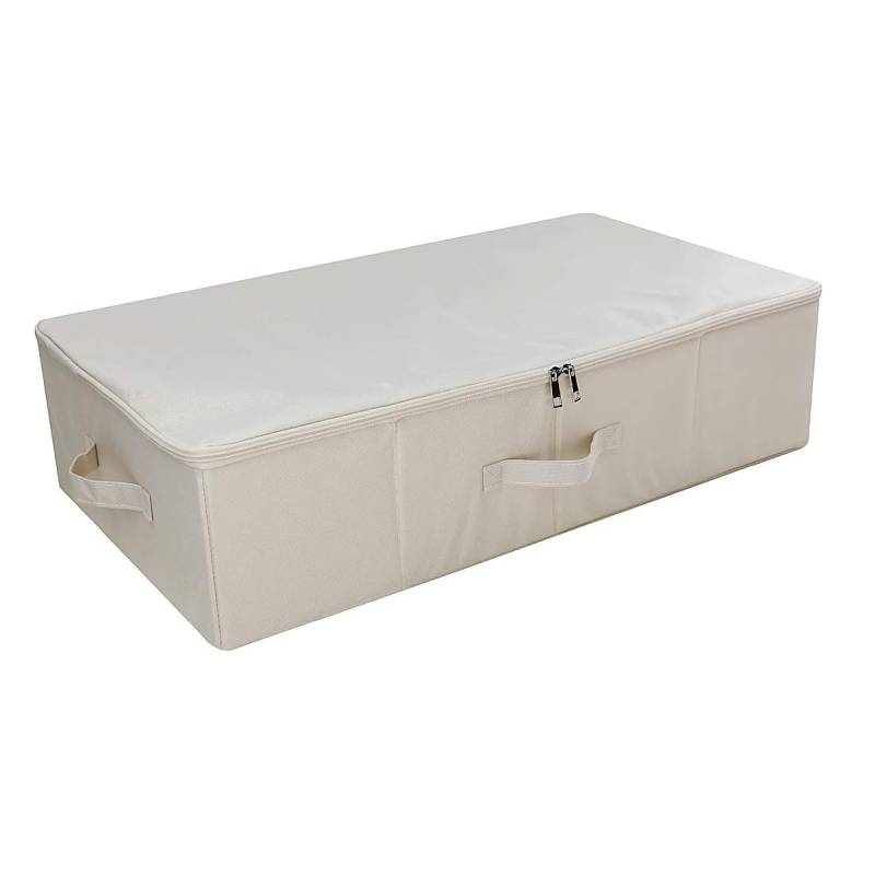 Folding Under Bed Shoes Storage Organiser Bins with Lid