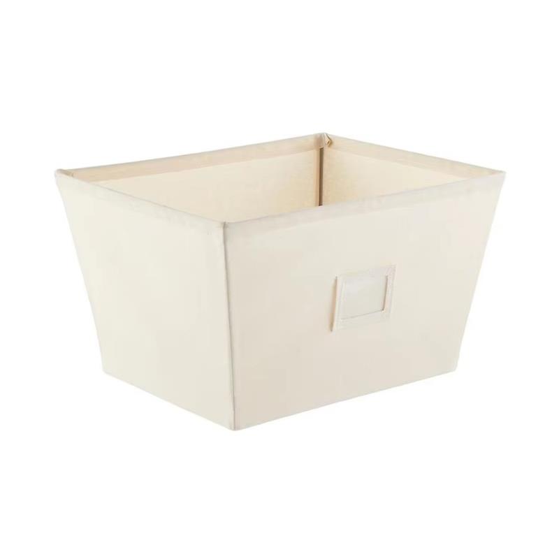 Household foldable clothes large capacity Canvas cute Storage Bins with high quality